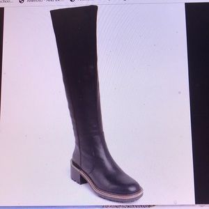 Brand New Vince Camuto "Kensilie" Over the Knee Riding Boot. Black.